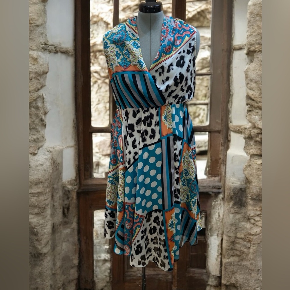 Star by Julien Macdonald- Gorgeous Stylish Patterned Dress- Size 16